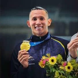 Gustavo Sánchez, figura en París: Doble medalla de oro para el vallecaucano