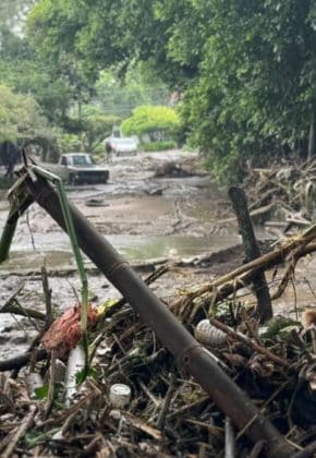 Más de 20 familias del barrio La Campiña afectadas por las fuertes lluvias en Cali