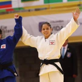 Vallecaucana a Olímpicos: la judoca Erika Lasso consiguió el cupo 65 de Colombia