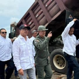 Presidente Gustavo Petro llega al Cauca tras difícil situación de orden público