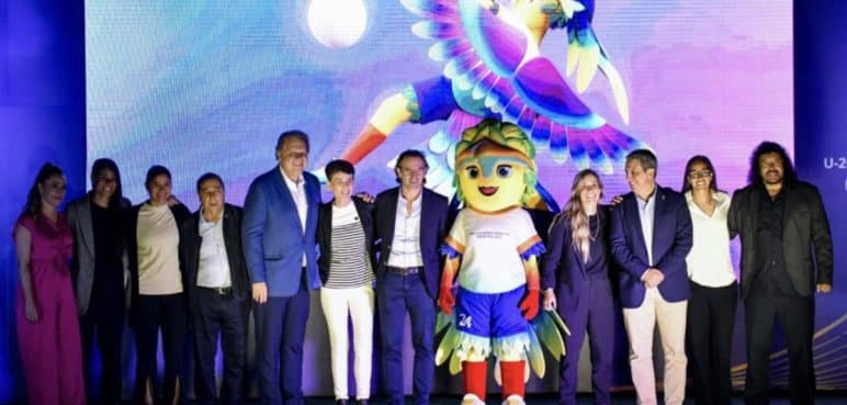 Fue presentada 'Kinti', la mascota oficial de la Copa Mundial Femenina Sub20