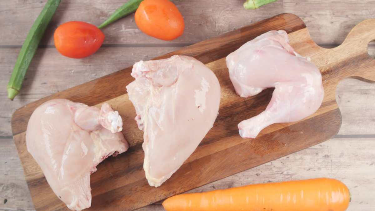 Esta es la forma de saber cuándo el pollo se encuentra en mal estado