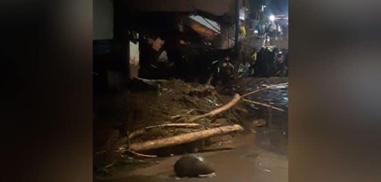 Avalancha en Venecia, Antioquia: Reportan alrededor de 7 desaparecidos y casas afectadas