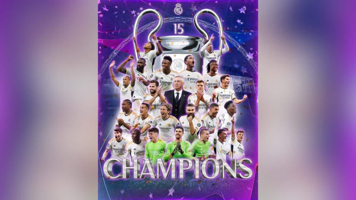 ¡Llegó la 15! Real Madrid ganó la final de Champions League ante Dortmund