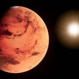 ¡Majestuoso! Nasa capta imágenes inéditas de una tormenta solar en Marte