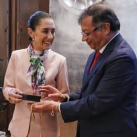 Petro felicita a Claudia Sheinbaum por ser elegida primera presidenta de México