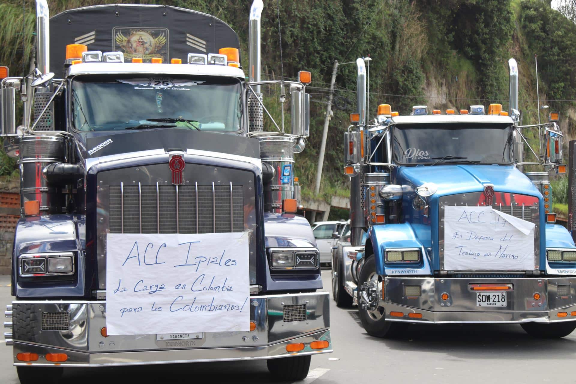 Desbloquean la vía Panamericana: Camioneros y Gobierno Nacional lograron acuerdos