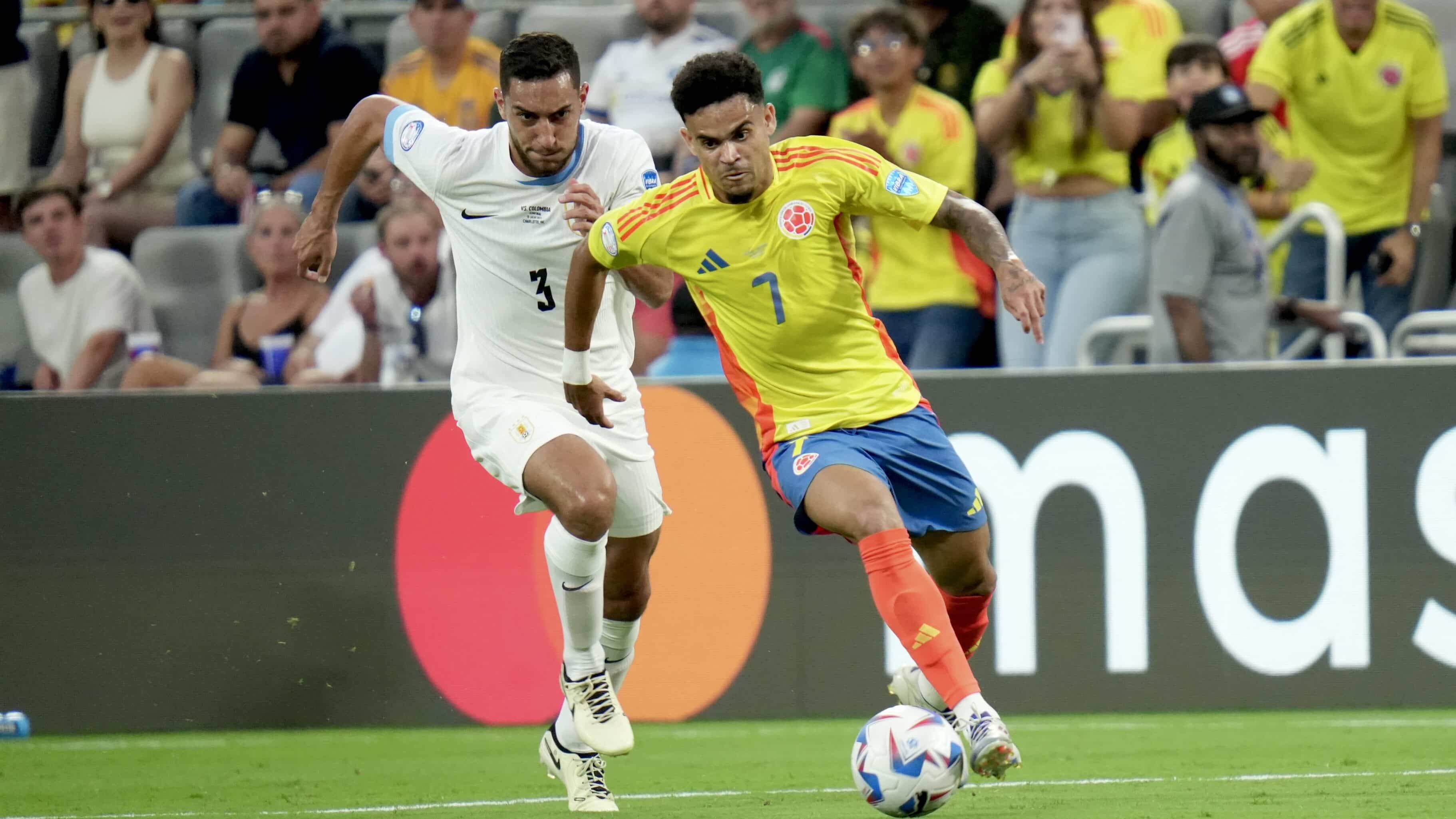 Colombia vs uruguay