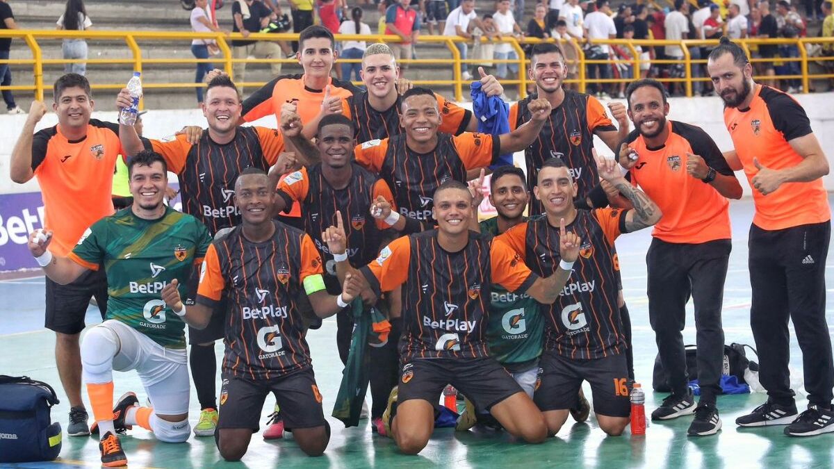 ¡Por la segunda estrella!: Lyon espera ser campeón de la Liga de Fútsal Colombiano