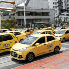Taxistas de Cali anunciaron que se unirán al paro nacional en protesta contra el transporte ilegal