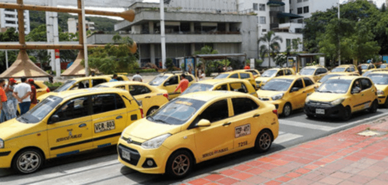 Taxistas de Cali anunciaron que se unirán al paro nacional en protesta contra el transporte ilegal