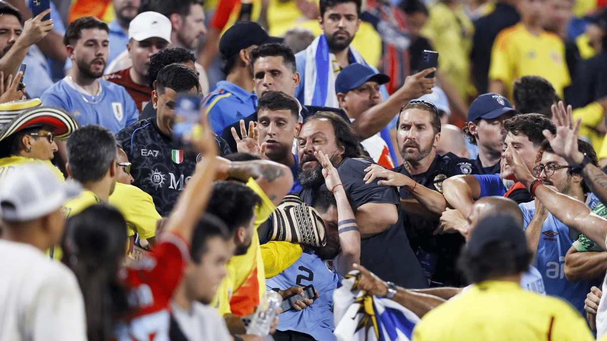 La Conmebol condenó la violencia en la Copa América tras pelea en semifinal