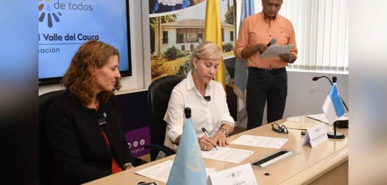 El Valle del Cauca es el primer departamento de Colombia en suscribir un acuerdo con la ONU