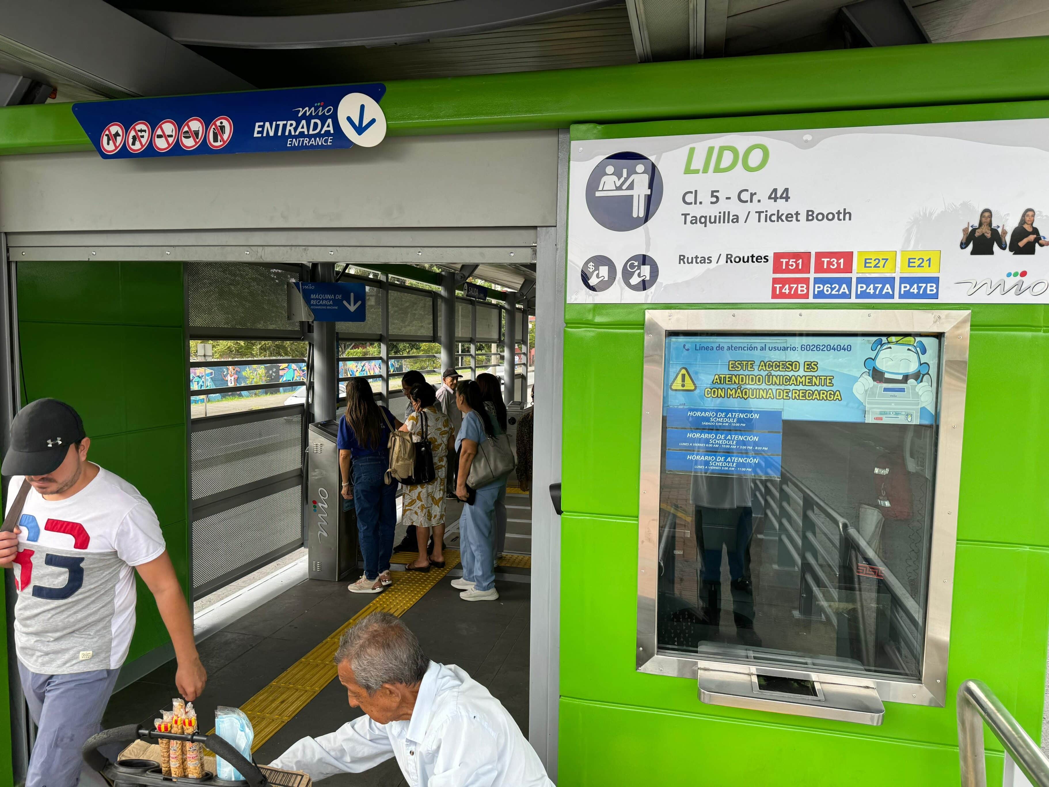 Estación MÍO Lido