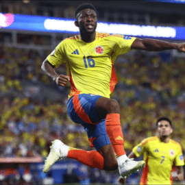 En video: Así fue la celebración de la familia de Jefferson Lerma, goleador de la selección Colombia