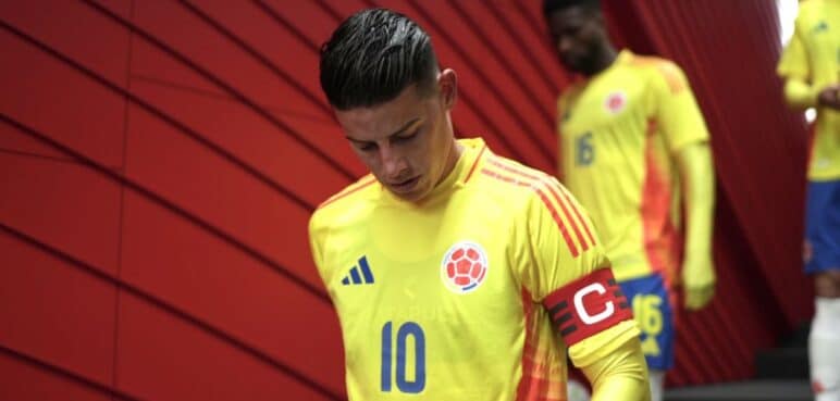 El capitán habló: Las palabras de James Rodríguez tras perder la final de la Copa América