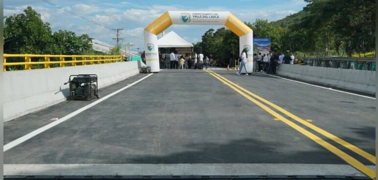 Inauguran puente entre La Unión y Roldanillo: Mejorará la movilidad para más de 150 mil vehículos