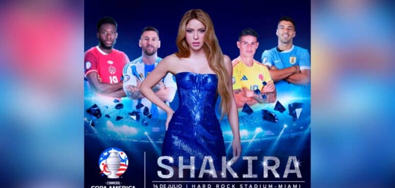 Video: ¡Qué orgullo! Shakira es confirmada en la clausura de la Copa América