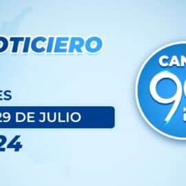 Emisión central Noticiero 90 Minutos - 29 de julio de 2024