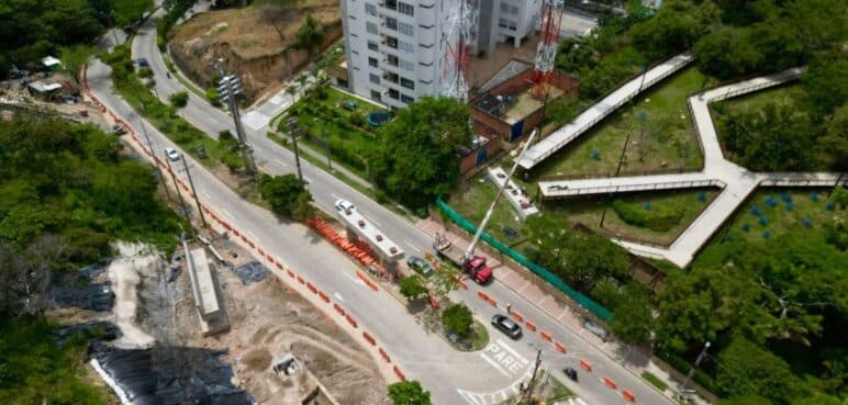Puente peatonal será instalado en la Av. Circunvalar; habrá desvíos
