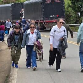 Bloqueo en la vía Panamericana: Transportadores de carga realizan protestas en Nariño