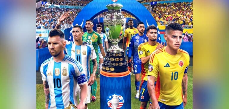 En vivo: Final de la Copa América entre Colombia y Argentina en Miami