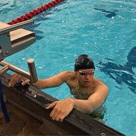 Nadador de la CRP, estudiante en Harvard, en los Juegos Olímpicos París 2024