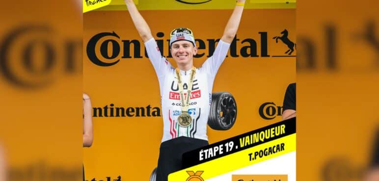 Pogacar invencible, dio cátedra y ganó su cuarta etapa en el Tour de Francia