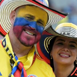 Videos: ¡Con mucha pasión! Así se celebra la clasificación de Colombia a la final