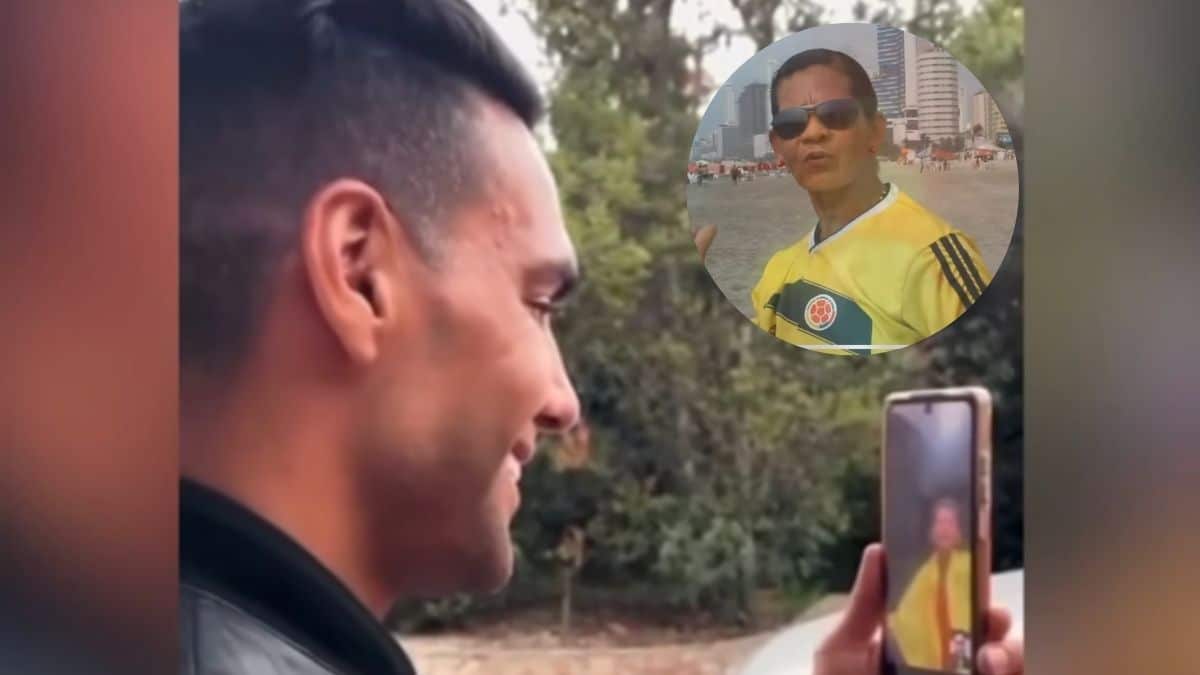 El grandioso gesto de Falcao a la cantante que le compuso una canción