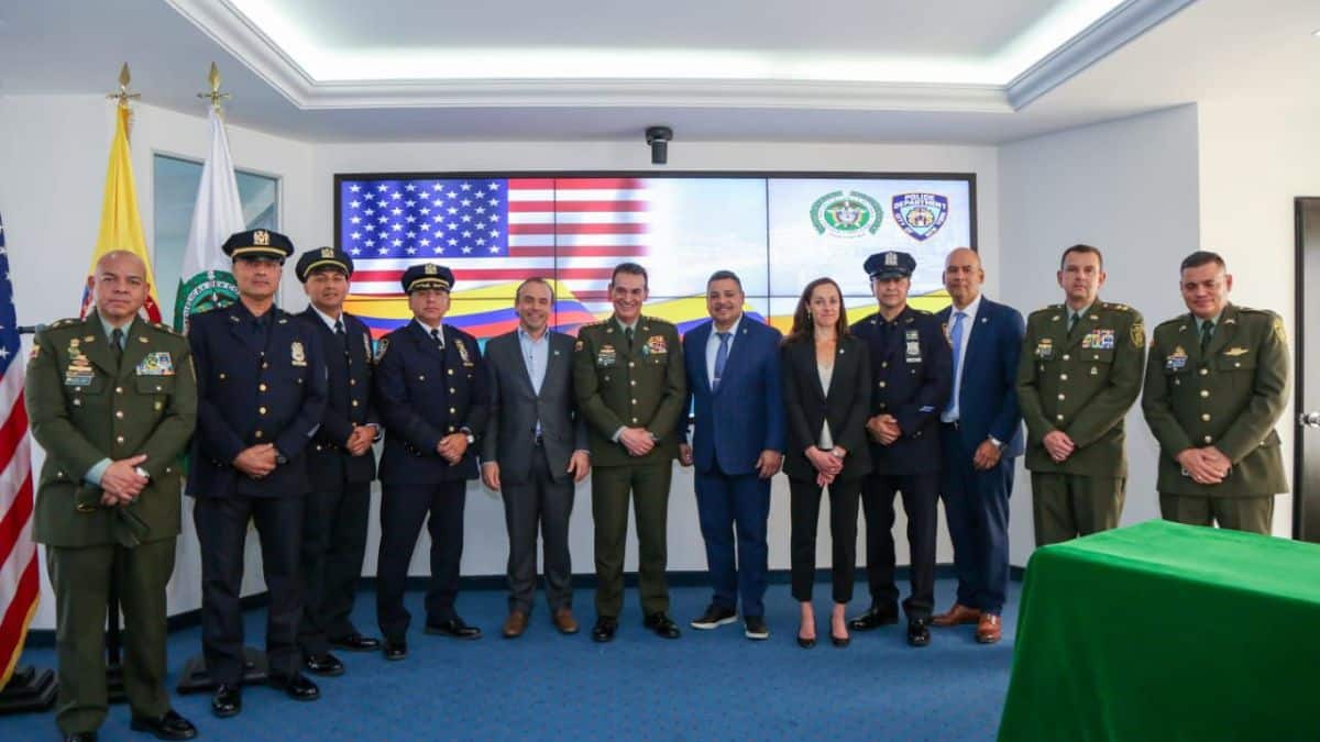 Firman Memorando entre la Policía de Colombia y Nueva York para la COP16 en Cali