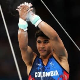 Ángel Barajas consiguió la primera medalla para Colombia en París 2024