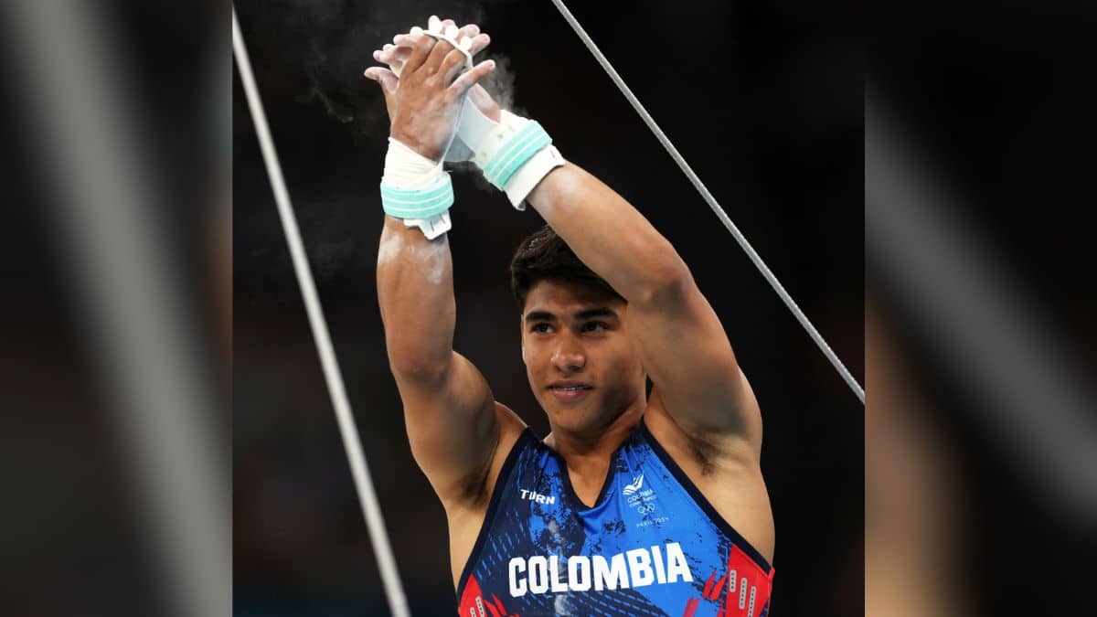 Ángel Barajas consiguió la primera medalla para Colombia en París 2024