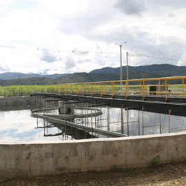 Inauguran en Buga la planta de tratamiento de aguas residuales más moderna en Colombia