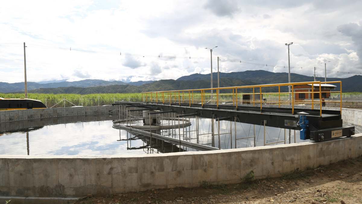 Inauguran en Buga la planta de tratamiento de aguas residuales más moderna en Colombia