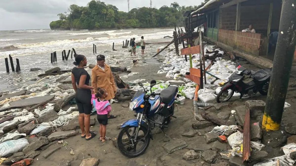 Juanchaco, Ladrilleros y La Barra sufren afectaciones por la erosión costera en el Pacífico