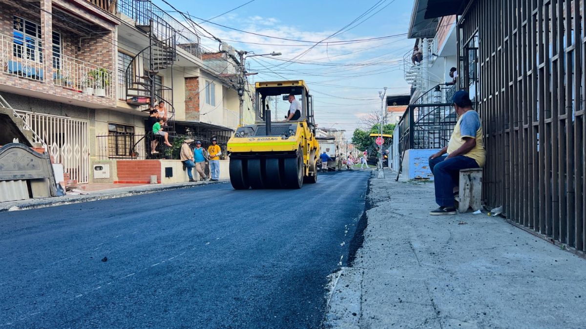 Maquinaria, calle de Cali