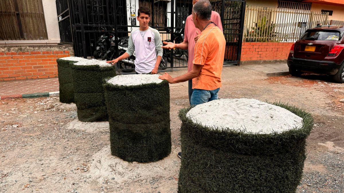 Habitantes del barrio Villacolombia inhabilitan una calle como medida de protección