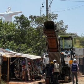 Recuperación malla vial Cristo Rey