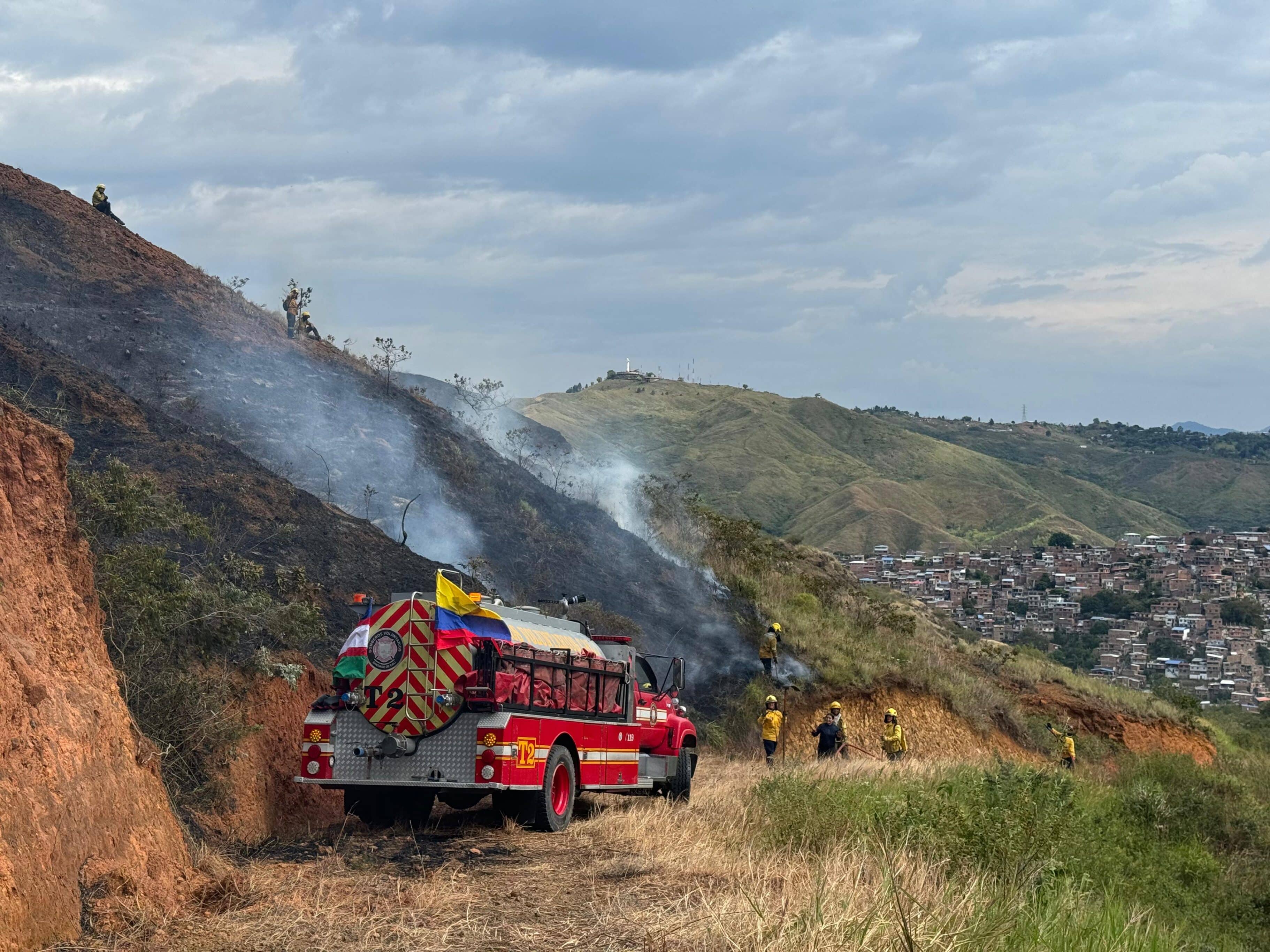 Incendio en Cali