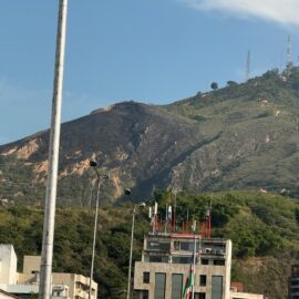 Así quedó el Cerro de Las Tres Cruces tras incendio forestal