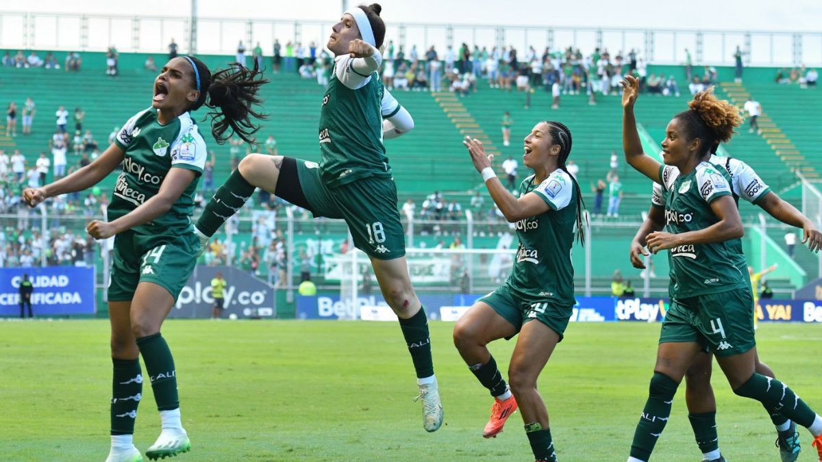 ¡Golpeó primero! Cali femenino supera a Santa Fe y sueña en la final