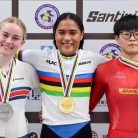 ¡Colombia en lo más alto! Stefany Cuadrado se corona campeona en el Mundial Juvenil de Pista