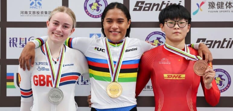 ¡Colombia en lo más alto! Stefany Cuadrado se corona campeona en el Mundial Juvenil de Pista