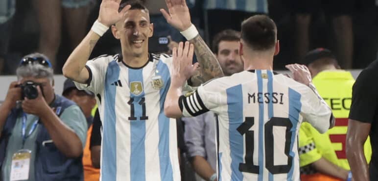 Por primera vez en 10 años, la Selección de Argentina no jugará con Messi ni Di María