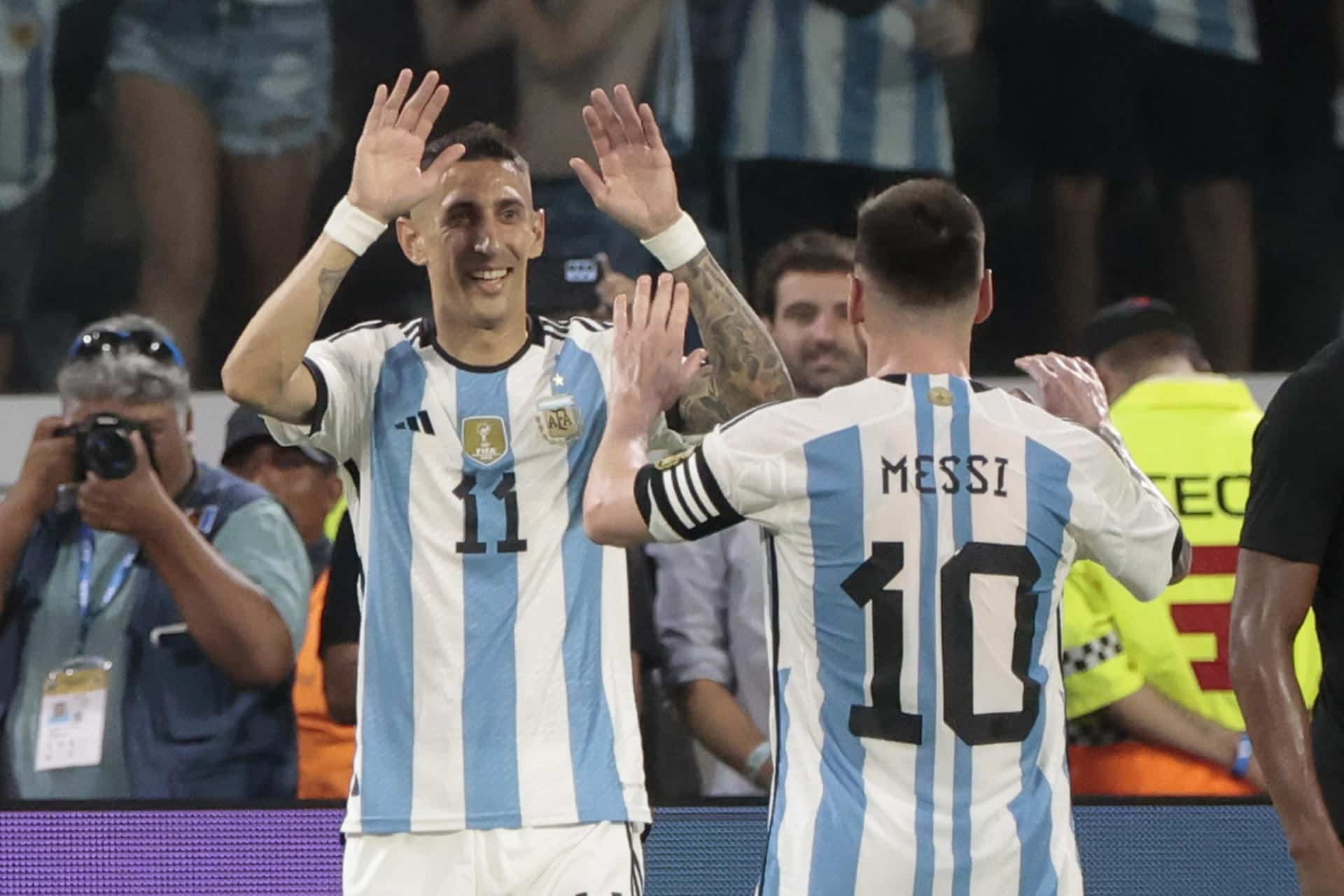 Por primera vez en 10 años, la Selección de Argentina no jugará con Messi ni Di María