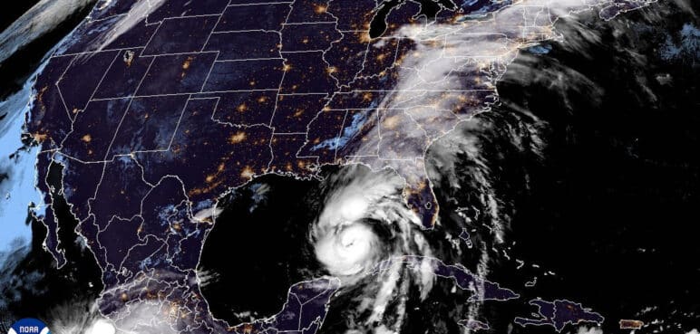 Huracán Helene se fortalece a categoría 2 mientras continúa avanzando hacia Florida