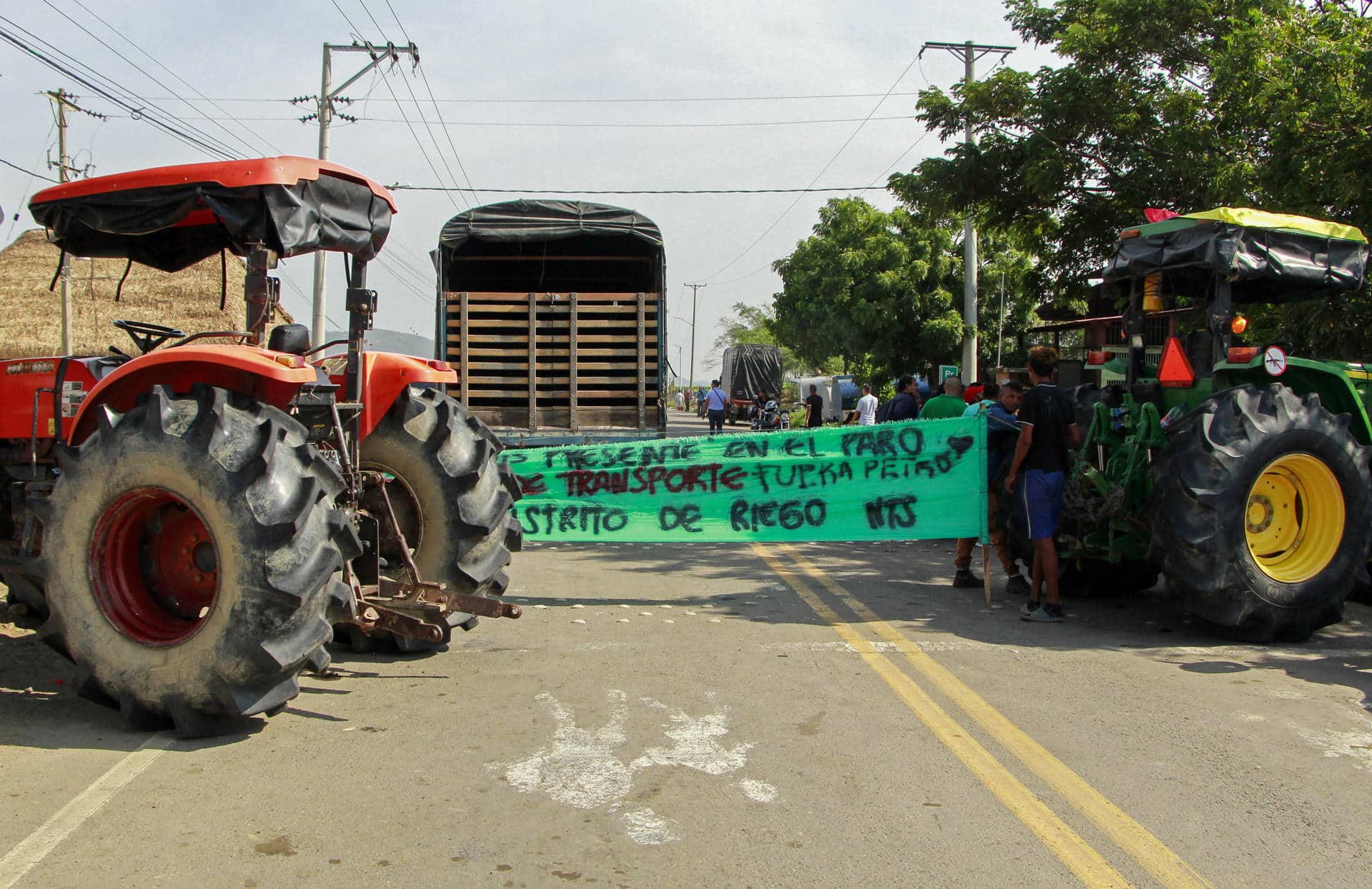 Paro Camionero en Colombia, ¿qué bloqueos se registran en el país?