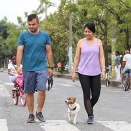 La Ciclovía llega este domingo para disfrutar del deporte y la recreación junto a las mascotas