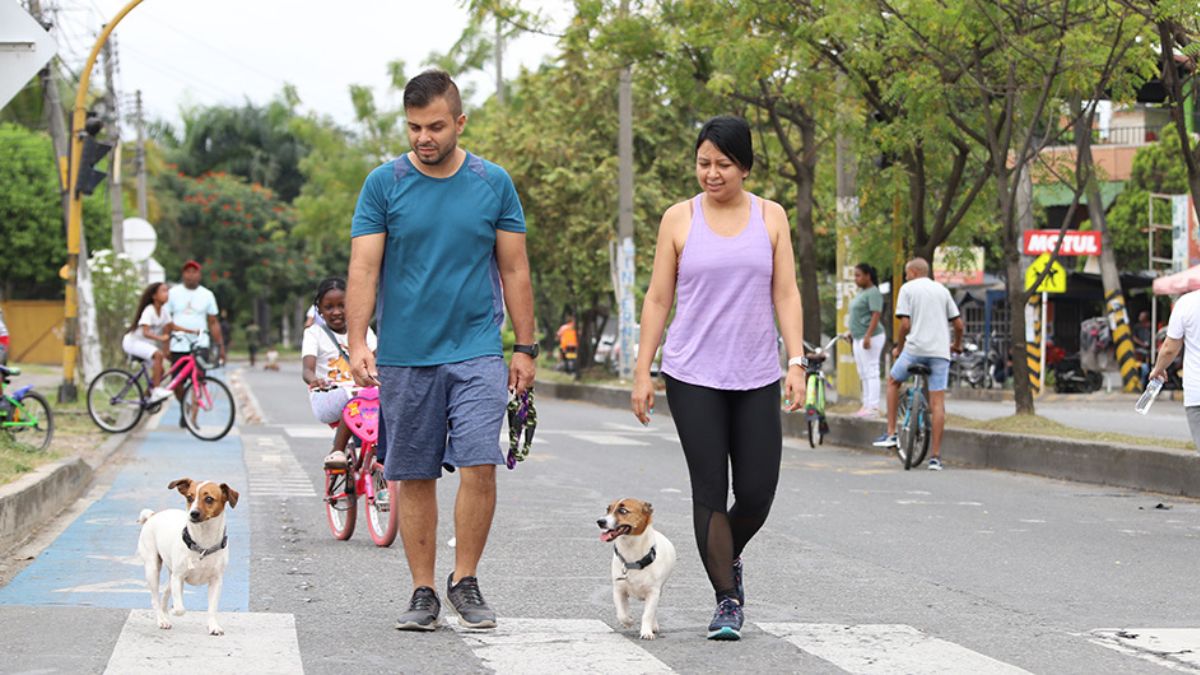 La Ciclovía llega este domingo para disfrutar del deporte y la recreación junto a las mascotas